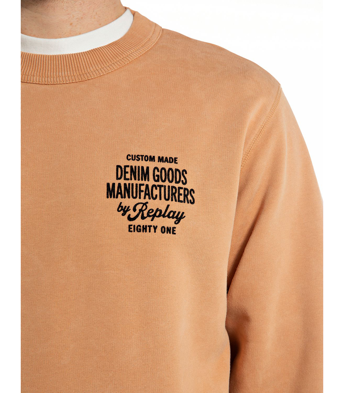 ブラッシュコットンフリース 詳細画像 ライトオレンジ 4